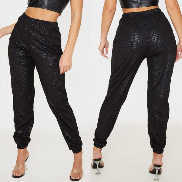 women's pants & capris snake printing long for women sports elastic faux leather casual pencil pantalon femme noir #33, Black;white
women's pants & capris snake printing long for women sports elastic faux leather casual pencil pantalon femme noir #33, Black;white