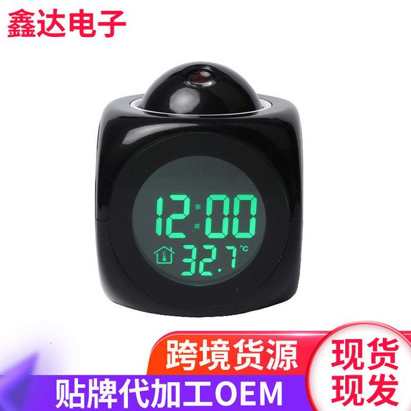 english voice time projection creative bedroom lazy alarm personalized electronic clock
english voice time projection creative bedroom lazy alarm personalized electronic clock