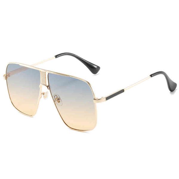 2021 new metal sunglass trend big frame lovers street shooting glass fashion sunglass men and womensy8c, White;black
2021 new metal sunglass trend big frame lovers street shooting glass fashion sunglass men and womensy8c, White;black