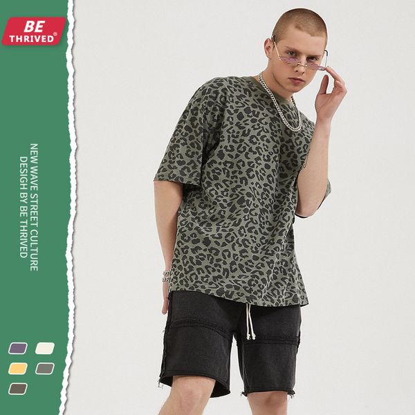 be men's wear - spring / summer 2021 new worn leopard print loose short sve vibe fashion street t-shirt for men and women, White;black
be men's wear - spring / summer 2021 new worn leopard print loose short sve vibe fashion street t-shirt for men and women, White;black