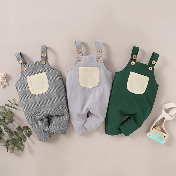 jumpsuits 2021 baby summer clothing born infant boys girls clothes strap romper sleeveless jumpsuit solid overalls pocket outfits, Blue
jumpsuits 2021 baby summer clothing born infant boys girls clothes strap romper sleeveless jumpsuit solid overalls pocket outfits, Blue