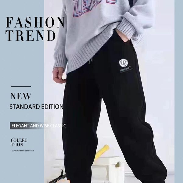 winter sports pants men loose plus size casual trousers for fat people velvet thickening 8010#, Black
winter sports pants men loose plus size casual trousers for fat people velvet thickening 8010#, Black