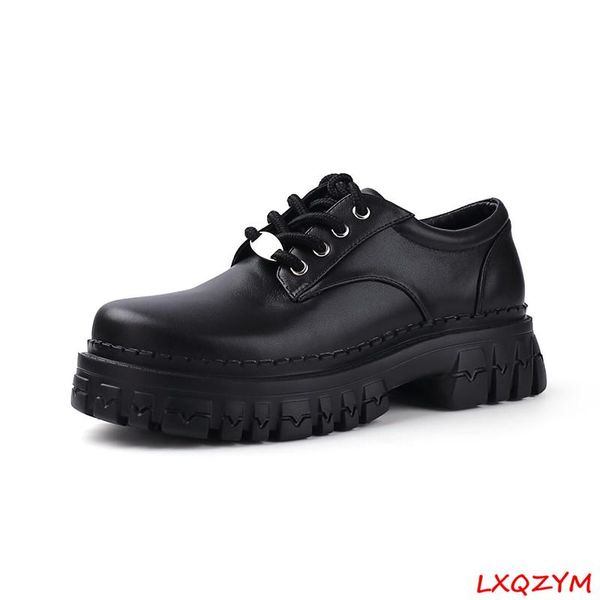 boots princess pink real leather single pumps solid color thick platform loafers classic design metal decoration spring autumn shoes, Black
boots princess pink real leather single pumps solid color thick platform loafers classic design metal decoration spring autumn shoes, Black