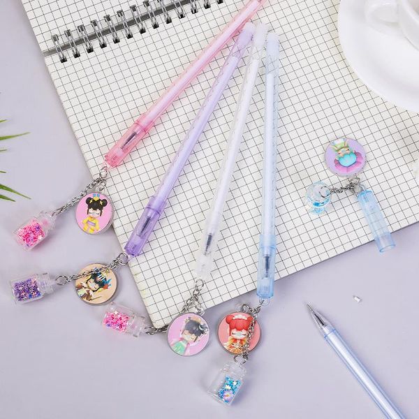 gel pens 36 pcs/lot girl drifting bottle pendant pen cute 0.5mm black ink neutral promotional gift stationery school supplies
gel pens 36 pcs/lot girl drifting bottle pendant pen cute 0.5mm black ink neutral promotional gift stationery school supplies