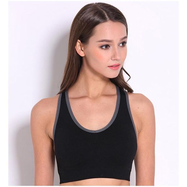 gym clothing women v-neck sleeveless solid wired unpadded back casual hollow all seasons bra, White;black
gym clothing women v-neck sleeveless solid wired unpadded back casual hollow all seasons bra, White;black