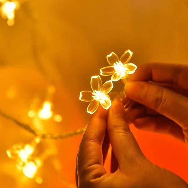 strings sakura blossom flower garland battery powered led cherry string lights fairy crystal for home wedding christmas decors
strings sakura blossom flower garland battery powered led cherry string lights fairy crystal for home wedding christmas decors