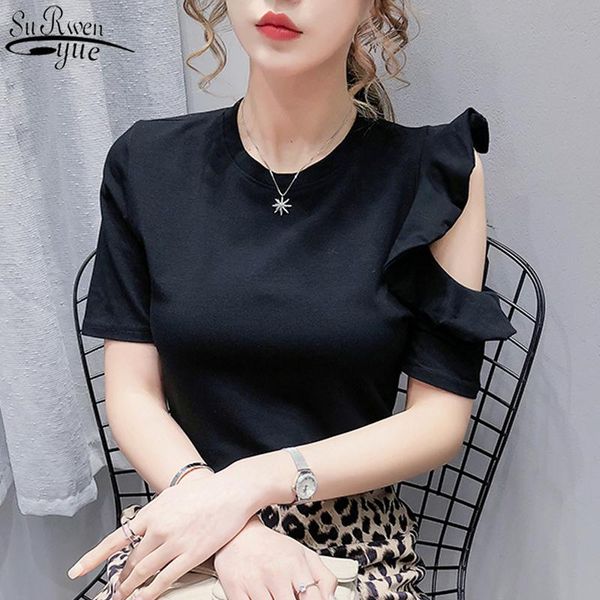 women's blouses & shirts fashion cool short sleeve woman's korean 2021 summer cotton solid hollow out slim shirt cloth 10262, White
women's blouses & shirts fashion cool short sleeve woman's korean 2021 summer cotton solid hollow out slim shirt cloth 10262, White