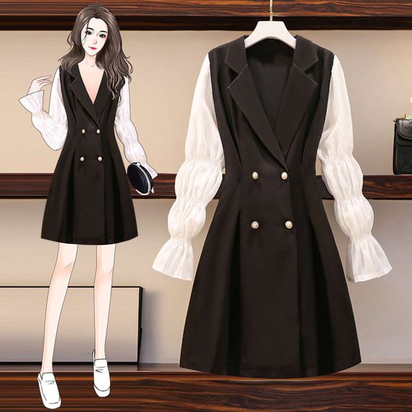 casual dresses dress women clothes fat sister's french suit style: slim waist and foreign vt6e, Black;gray
casual dresses dress women clothes fat sister's french suit style: slim waist and foreign vt6e, Black;gray