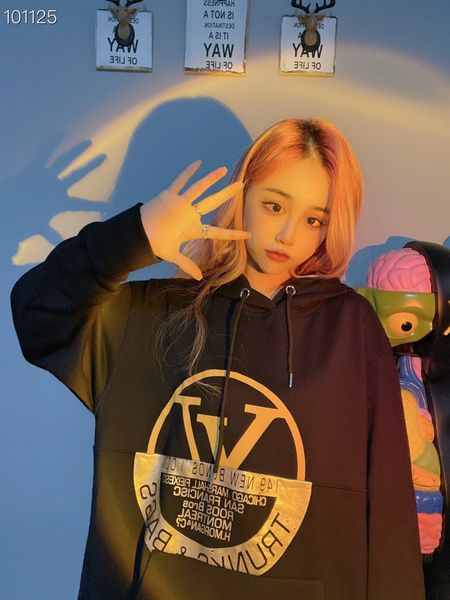 luxury brand hoodie trendy ~ korean versatile men's and women's same early autumn positive design sense broken seal three-dimensio, Black
luxury brand hoodie trendy ~ korean versatile men's and women's same early autumn positive design sense broken seal three-dimensio, Black