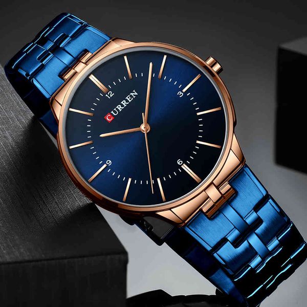 luxury brand curren men classic casual quartz watch stainless steel waterproof fashion business wristwatches relogio masculino 210517, Slivery;brown
luxury brand curren men classic casual quartz watch stainless steel waterproof fashion business wristwatches relogio masculino 210517, Slivery;brown