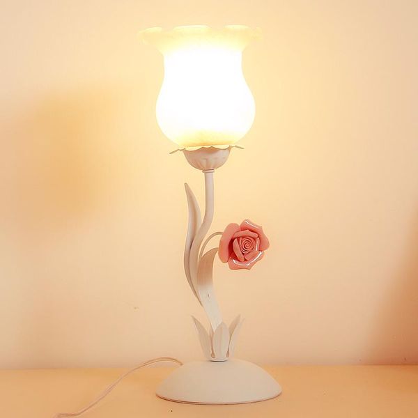 korean pastoral table lamps for bedroom bedside lamp pink roses light girl room children's wedding plants
korean pastoral table lamps for bedroom bedside lamp pink roses light girl room children's wedding plants