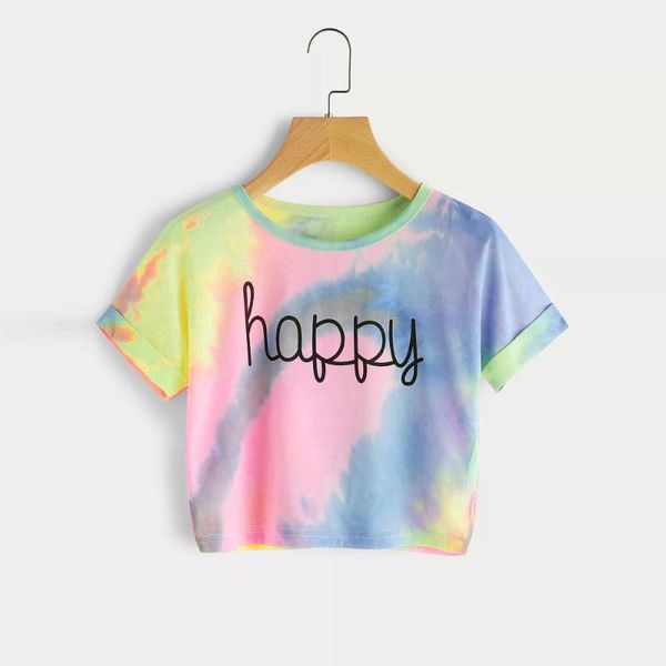 women's blouses & shirts women harajuku shirt gradient letter print aesthetic clothes crop tank short sleeve casual ropa mujer verano, White
women's blouses & shirts women harajuku shirt gradient letter print aesthetic clothes crop tank short sleeve casual ropa mujer verano, White