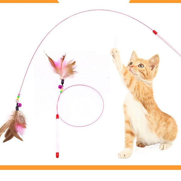 cat toys creative pet funny rod interactive feather kawaii colorful kitty training squeaky accessories
cat toys creative pet funny rod interactive feather kawaii colorful kitty training squeaky accessories