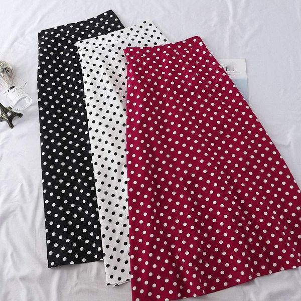 summer casual chiffon print dot-print skirt female high waist pleated womens black white red long skirts streetwear
summer casual chiffon print dot-print skirt female high waist pleated womens black white red long skirts streetwear