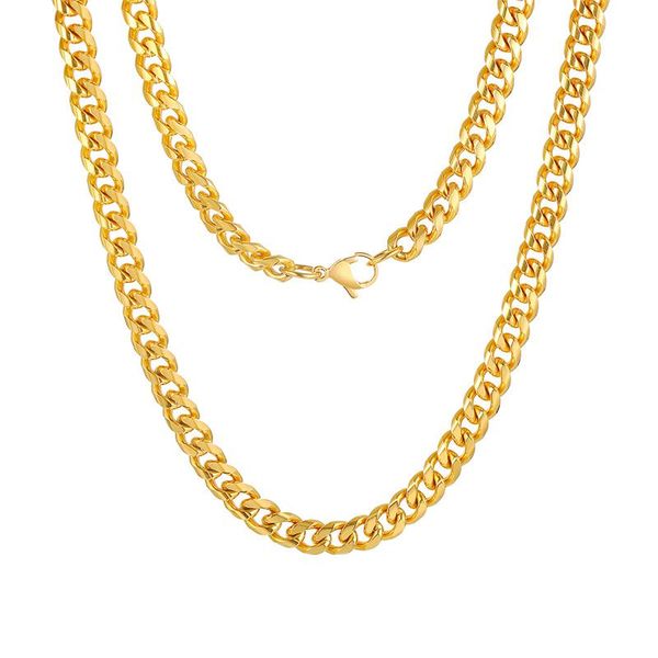 chains 2021 stainless steel twisted chain fashiopn and hip hop rock style necklace gold 7mm thick metal accessories for men, Silver
chains 2021 stainless steel twisted chain fashiopn and hip hop rock style necklace gold 7mm thick metal accessories for men, Silver