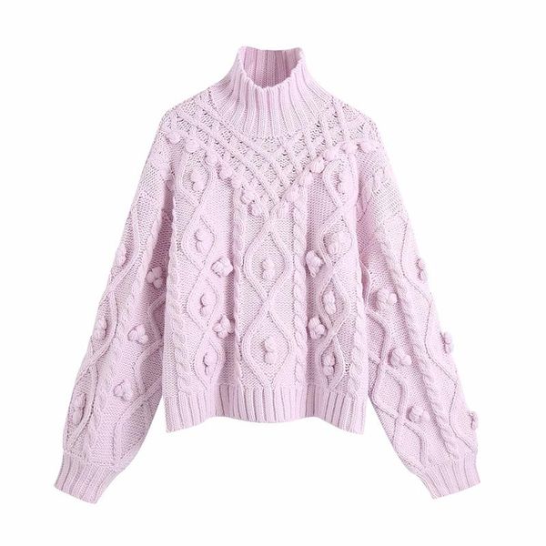 women's sweaters sweet women ball decoration sweater 2021 fashion ladies pink applique knitted streetwear female elegant turtleneck pu, White;black
women's sweaters sweet women ball decoration sweater 2021 fashion ladies pink applique knitted streetwear female elegant turtleneck pu, White;black