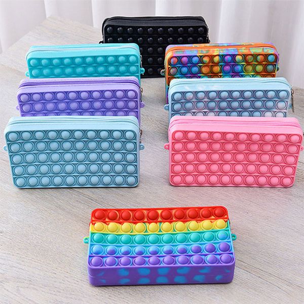 fidget toys sensory fashion school student pencil case push bubble rainbow anti stress educational children and adults decompression toy sur
fidget toys sensory fashion school student pencil case push bubble rainbow anti stress educational children and adults decompression toy sur