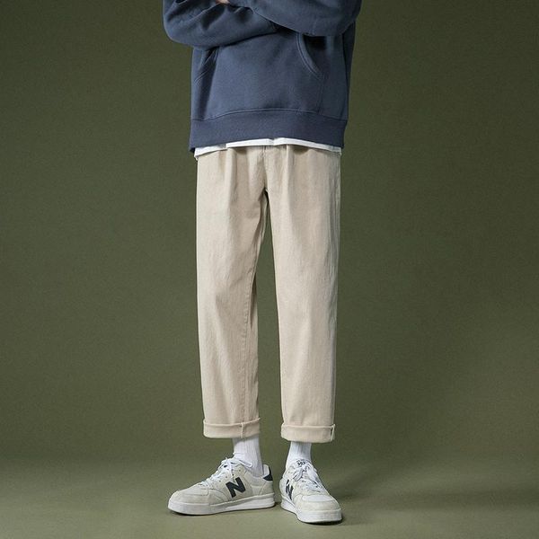 men's pants solid color harem 2021 korean men casual straight harajuku man cotton trousers 3xl, Black
men's pants solid color harem 2021 korean men casual straight harajuku man cotton trousers 3xl, Black