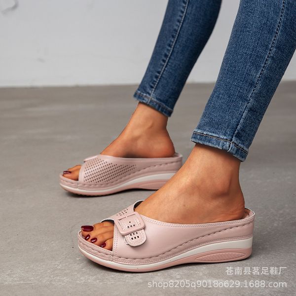 luxury slippers large open toe belt buckle fish mouth slippers, fashionable thick soled middle heel sandals for women, Black
luxury slippers large open toe belt buckle fish mouth slippers, fashionable thick soled middle heel sandals for women, Black