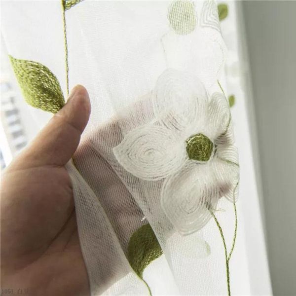 curtain & drapes white magnolia flower embroidery simple and modern tulle for living room bedroom high-quality environmental protection
curtain & drapes white magnolia flower embroidery simple and modern tulle for living room bedroom high-quality environmental protection