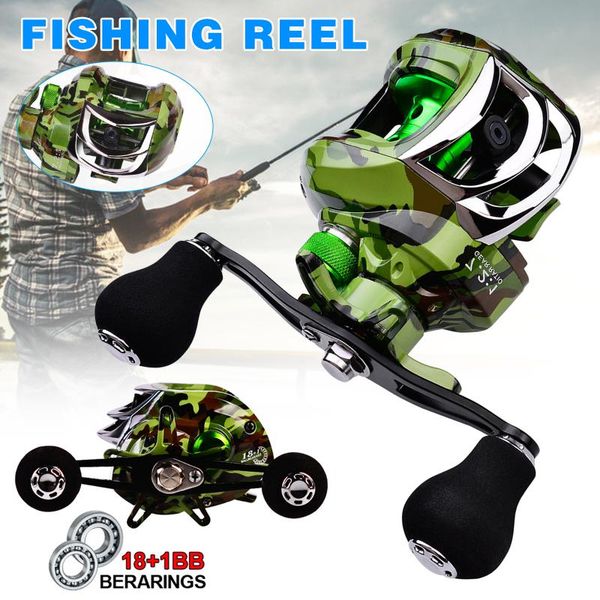 outdoor metal fishing reel 18+1 bb right or left hand water dropping wheel 7.2:1 &t8 baitcasting reels
outdoor metal fishing reel 18+1 bb right or left hand water dropping wheel 7.2:1 &t8 baitcasting reels