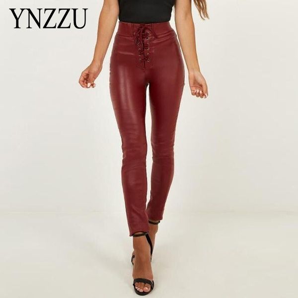 women's pants & capris ynzzu high waist pu slim 2021 spring autumn lace up skinny fuax leather large size pencil trousers chic yb423, Black;white
women's pants & capris ynzzu high waist pu slim 2021 spring autumn lace up skinny fuax leather large size pencil trousers chic yb423, Black;white