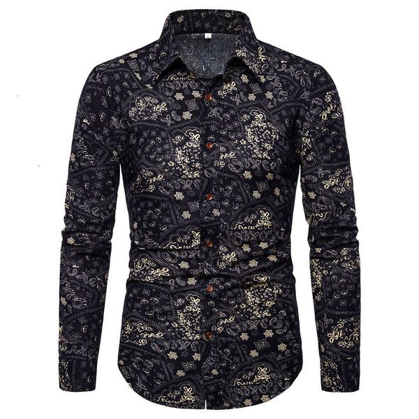 men's casual shirts fashion leisure slim flower long sleeve men's fattening oversize shirt 7aq2, White;black
men's casual shirts fashion leisure slim flower long sleeve men's fattening oversize shirt 7aq2, White;black