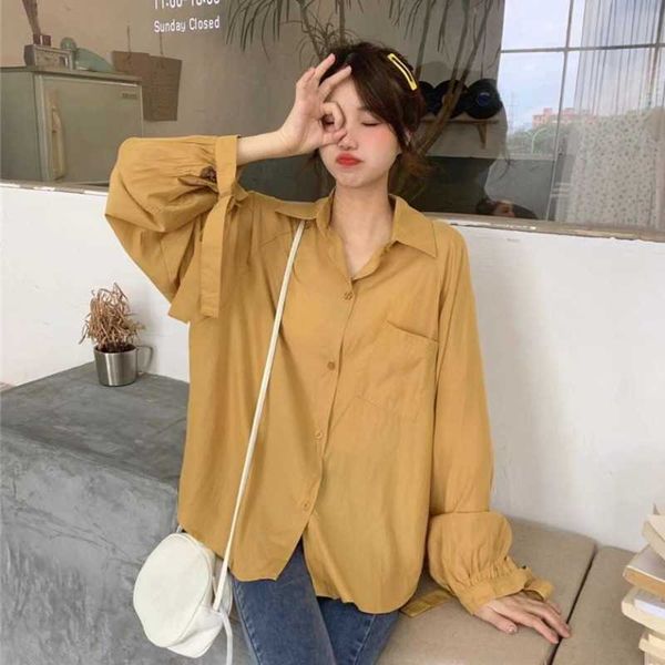werueruyu casual chiffon blouse women plus size office loose long sleeve shirts elegant 210608, White
werueruyu casual chiffon blouse women plus size office loose long sleeve shirts elegant 210608, White