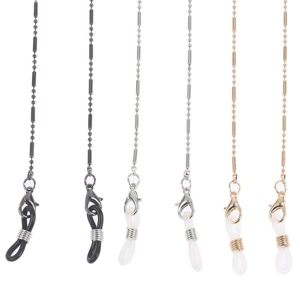 sunglasses frames 2021 fashion metal chains lanyard for women men black eyeglasses, Silver
sunglasses frames 2021 fashion metal chains lanyard for women men black eyeglasses, Silver