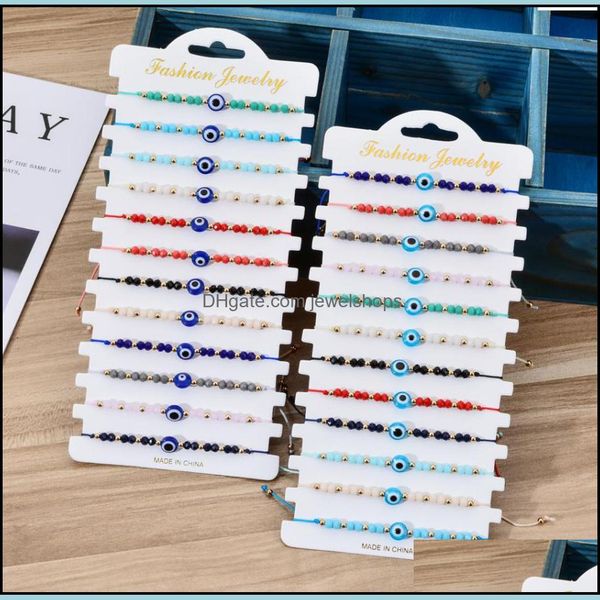 charm bracelets jewelry turkey blue evil eye bracelet women handmade rope chain crystal beads girl party gift drop delivery 2021 u, Golden;silver
charm bracelets jewelry turkey blue evil eye bracelet women handmade rope chain crystal beads girl party gift drop delivery 2021 u, Golden;silver