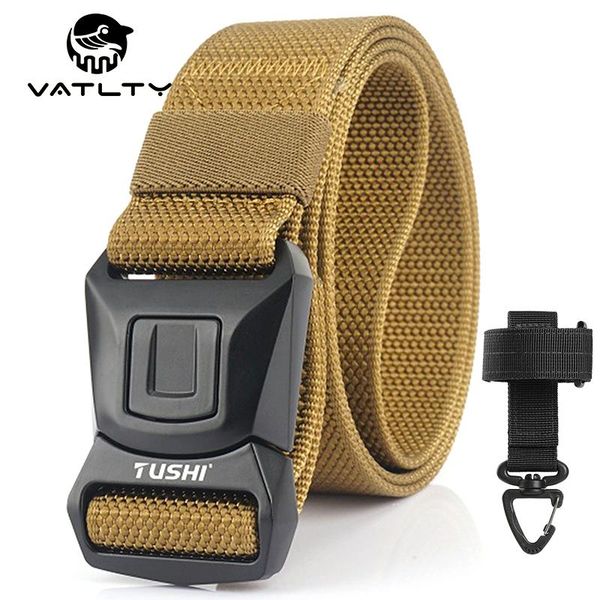 official authentic men's tactical belt 1200d soft real nylon outdoor non-slip rust-proof metal buckle military equipment waist support, Black;gray
official authentic men's tactical belt 1200d soft real nylon outdoor non-slip rust-proof metal buckle military equipment waist support, Black;gray
