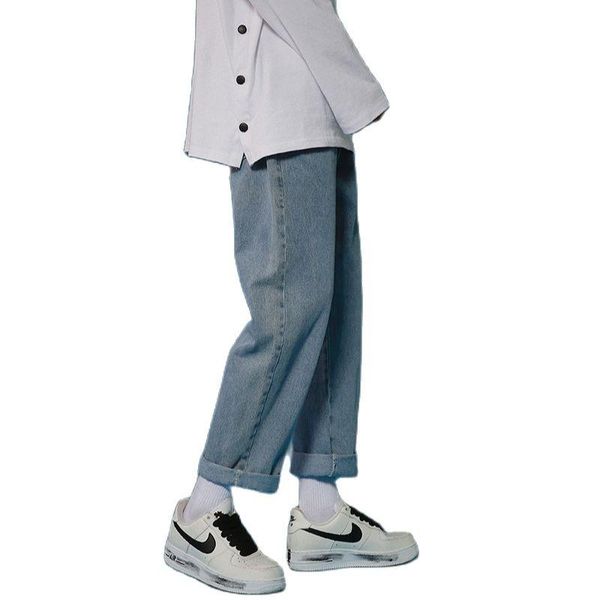 men's jeans casual jeans, spring and autumn cotton straight leg youth korean fashion large size -4xl, Blue
men's jeans casual jeans, spring and autumn cotton straight leg youth korean fashion large size -4xl, Blue
