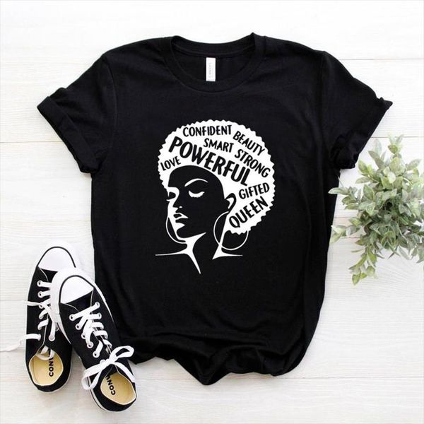 and women girl power men t shirts queen print short sleeve o neck loose ladies causal tee clothes, White;black
and women girl power men t shirts queen print short sleeve o neck loose ladies causal tee clothes, White;black