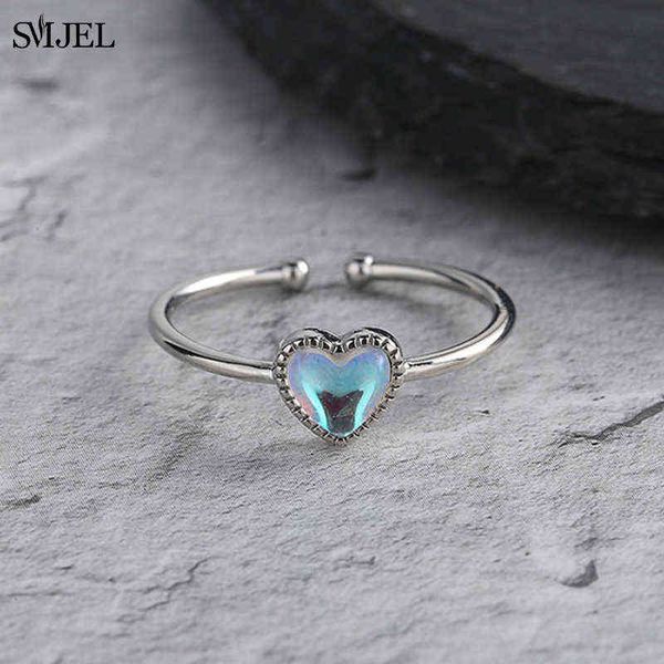 vintage blue crystal heart ring for women fashion open chain adjustable rings jewelry bague valentine's day gifts g1125, Slivery;golden
vintage blue crystal heart ring for women fashion open chain adjustable rings jewelry bague valentine's day gifts g1125, Slivery;golden