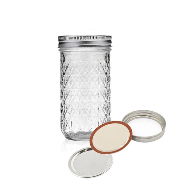 wine glasses 350/500ml glass mason jar with lids juice drinking bottle crystal jelly can salad honey container kitchen storage
wine glasses 350/500ml glass mason jar with lids juice drinking bottle crystal jelly can salad honey container kitchen storage