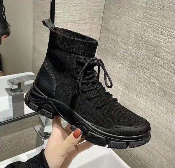 autumn boots women british style short retro thick-soled fashion high-canvas w252, Black
autumn boots women british style short retro thick-soled fashion high-canvas w252, Black