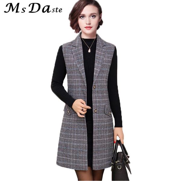 women's suits & blazers long vest femme 2021 winter spring single breasted vintage plaid jackets blaser casaco jaqueta feminina chaquet, White;black
women's suits & blazers long vest femme 2021 winter spring single breasted vintage plaid jackets blaser casaco jaqueta feminina chaquet, White;black