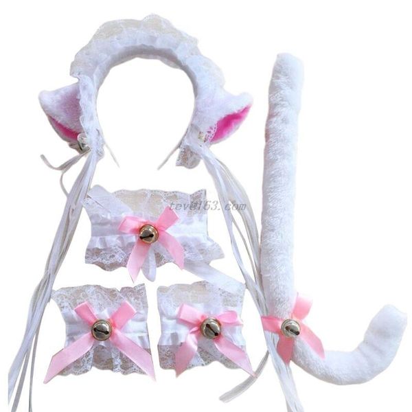 other event & party supplies anime cosplay costume set cat ears headband lace bow bell choker wristband tail m68a
other event & party supplies anime cosplay costume set cat ears headband lace bow bell choker wristband tail m68a