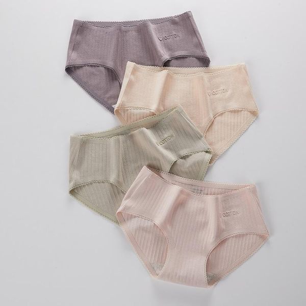 women's panties solid color cotton mid-rise waistless 3 pieces comfortable triangle briefs, Black;pink
women's panties solid color cotton mid-rise waistless 3 pieces comfortable triangle briefs, Black;pink