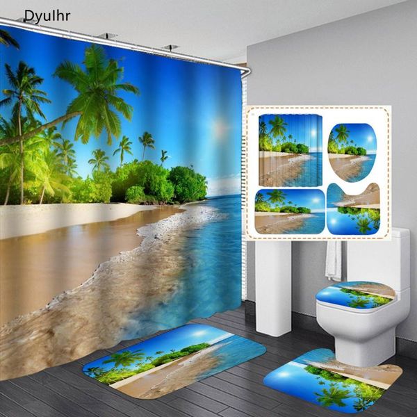 bathroom accessories beach printing polyester waterproof shower curtain toilet seat mat floor kit dyuihr curtains
bathroom accessories beach printing polyester waterproof shower curtain toilet seat mat floor kit dyuihr curtains