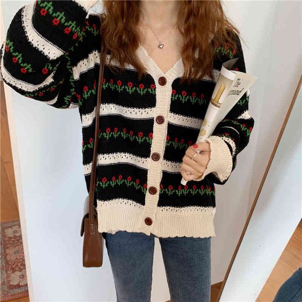 vintage floral single-breasted mesh cardigan woman's sweater elegant autumn released hollow out sweaters, White
vintage floral single-breasted mesh cardigan woman's sweater elegant autumn released hollow out sweaters, White