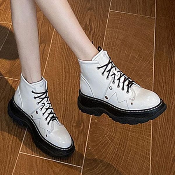 boots 40 thick fleece winter women white black gothic lace up platform causal motorcycle short snow fashion shoes
boots 40 thick fleece winter women white black gothic lace up platform causal motorcycle short snow fashion shoes