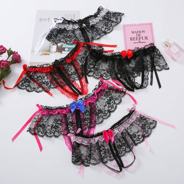 women's panties 1pc erotic lingerie ladies elastic bandage lace flowers t-back briefs g-string thongs charming underwear, Black;pink
women's panties 1pc erotic lingerie ladies elastic bandage lace flowers t-back briefs g-string thongs charming underwear, Black;pink