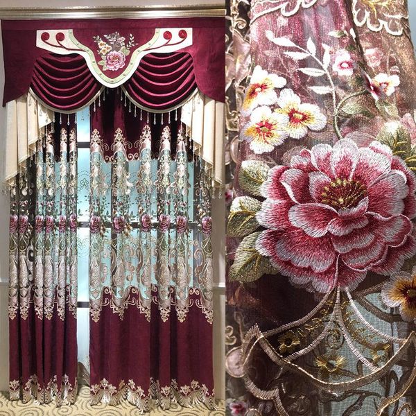 curtain & drapes all- classical retro embroidery chinese style hollow luxury high-end chenille curtains for living room bedroom
curtain & drapes all- classical retro embroidery chinese style hollow luxury high-end chenille curtains for living room bedroom