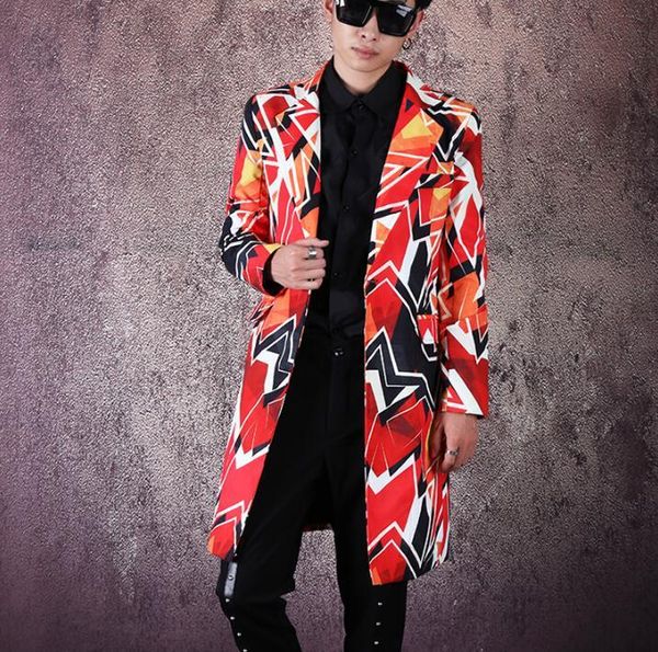 men's suits & blazers fashion brand blazer for men color long suit printing casual fit jacket man coat plus size s-5xl, White;black
men's suits & blazers fashion brand blazer for men color long suit printing casual fit jacket man coat plus size s-5xl, White;black