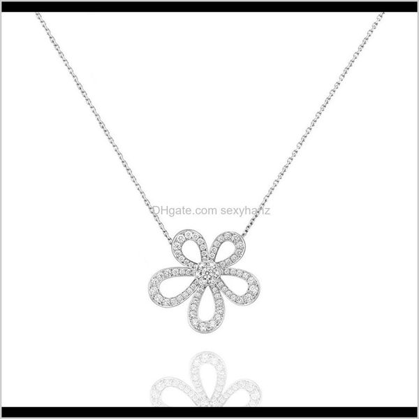 necklaces & pendants exquisite diamond four leaf clover camellia pendant clavicle chain necklace 18k gold fashion classic, Silver
necklaces & pendants exquisite diamond four leaf clover camellia pendant clavicle chain necklace 18k gold fashion classic, Silver