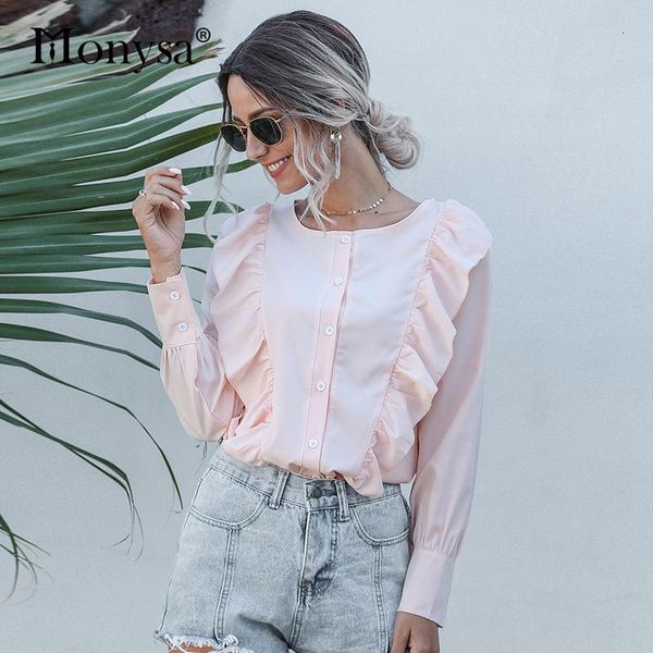 women's blouses & shirts women fashion spring summer arrival long sleeve ruffle shirt ladies striped casual blouse white pink blue wqe
women's blouses & shirts women fashion spring summer arrival long sleeve ruffle shirt ladies striped casual blouse white pink blue wqe