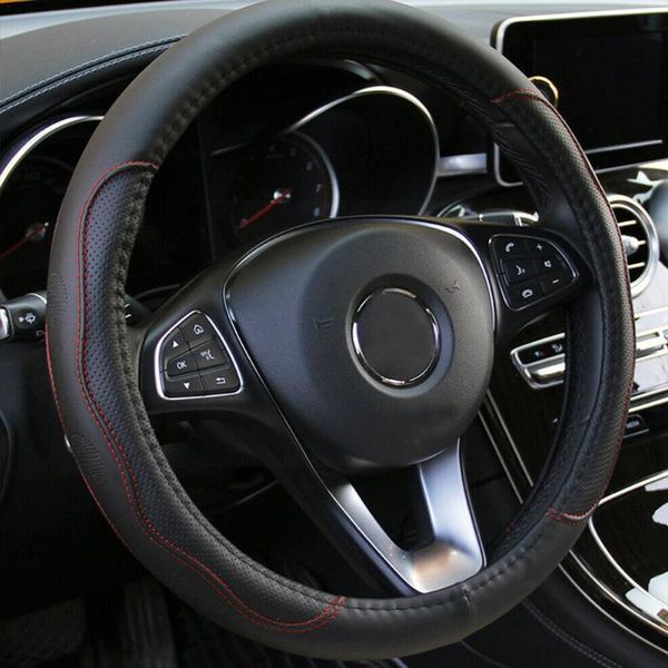 steering wheel covers pu leather car-styling cover good grip accessories universal breathable 37-38cm slip car anti 15" auto acces o6b0
steering wheel covers pu leather car-styling cover good grip accessories universal breathable 37-38cm slip car anti 15" auto acces o6b0