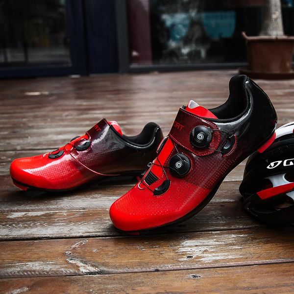 cycling footwear double buckle men's road bike shoes breathable self-locking mtb professional sports women, Black
cycling footwear double buckle men's road bike shoes breathable self-locking mtb professional sports women, Black