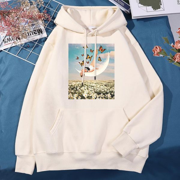men's hoodies & sweatshirts flower sea butterfly girl moon printed hoodie men women plus size soft males kawaii fleece loose casual hoo, Black
men's hoodies & sweatshirts flower sea butterfly girl moon printed hoodie men women plus size soft males kawaii fleece loose casual hoo, Black